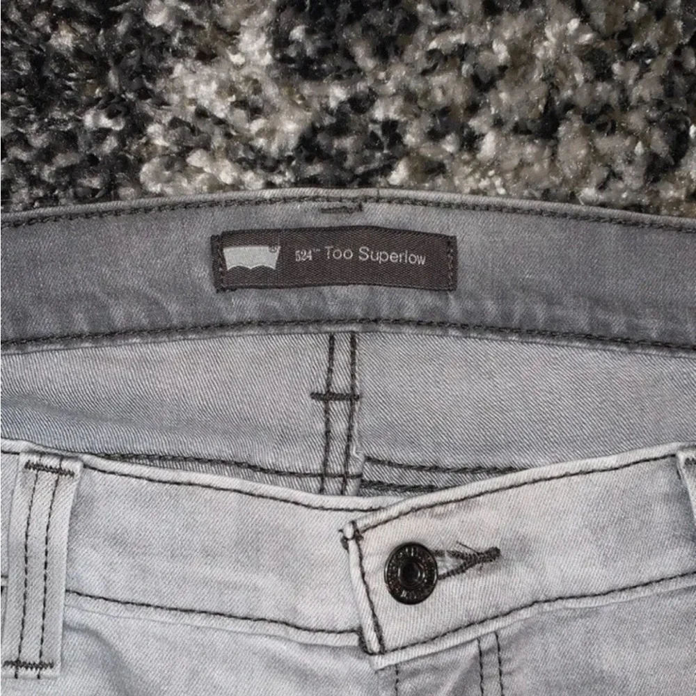 Levi’s 524 Too Superlow Jeans Gray W33 x L32